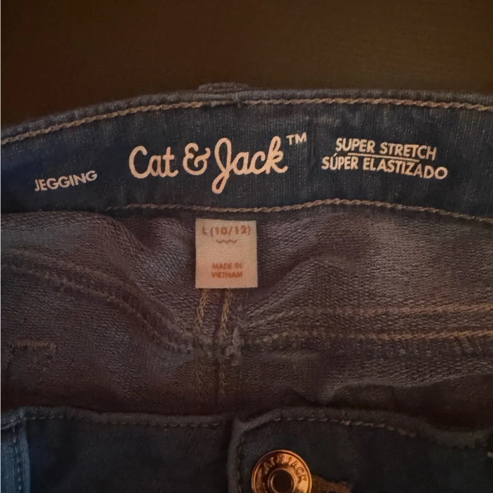 Cat & Jack™ Girls Blue Super Stretch‎ Jeggings Sizes L(10/12)